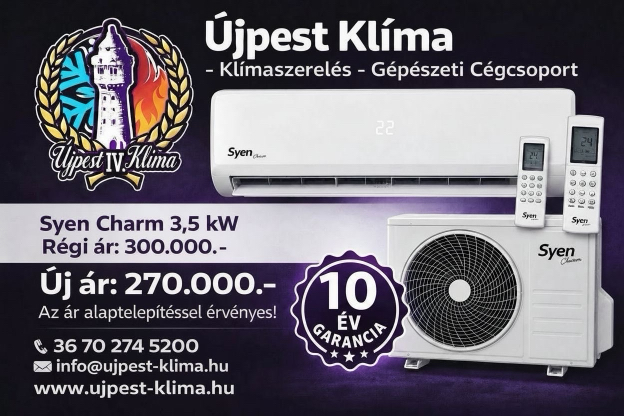 Klíma telepítési akció 3